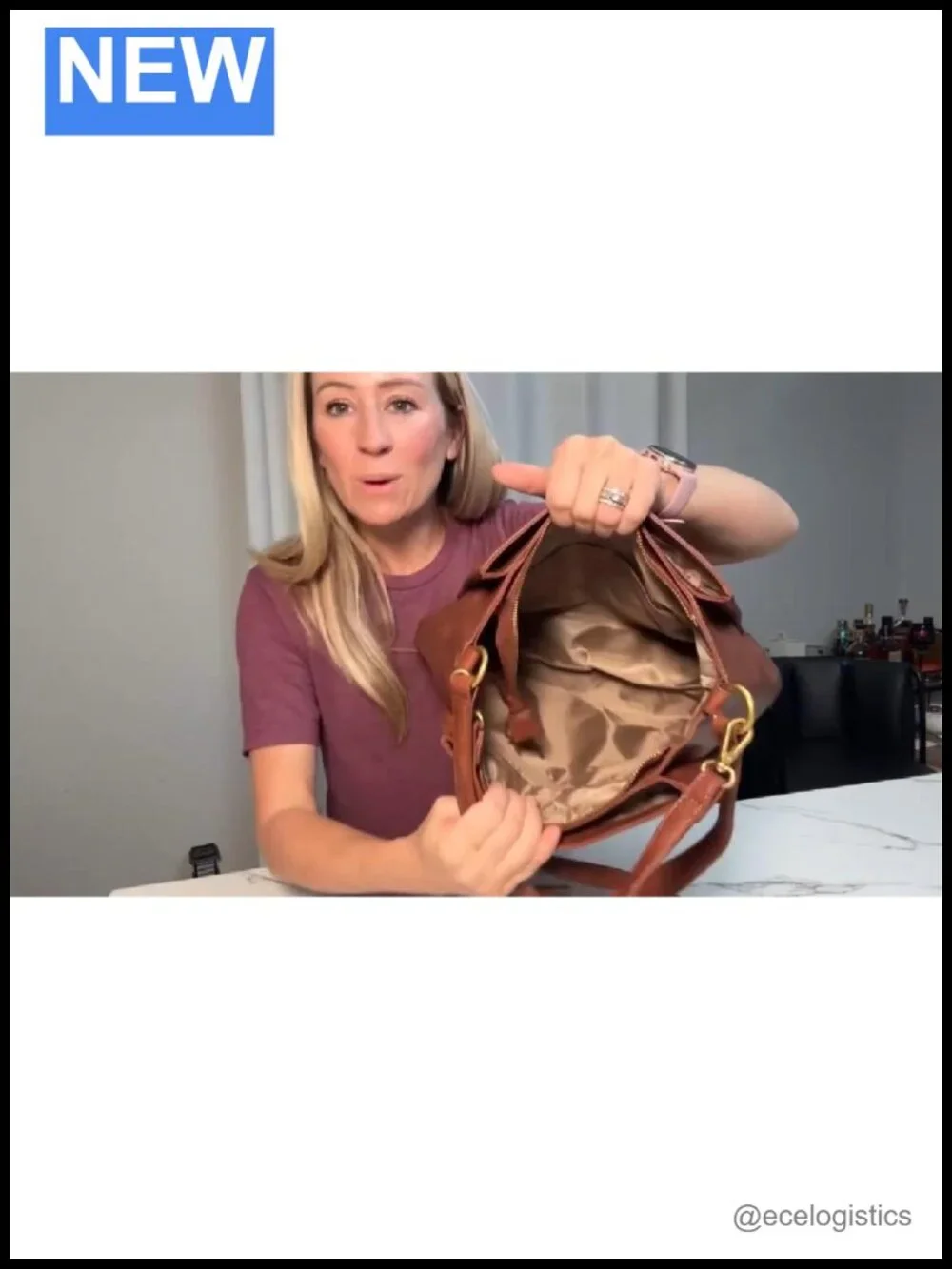 Large Vegan Leather Hobo Bag with Three Compartments Women Purse Crossbody